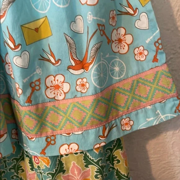 Matilda Jane Colorful Floral Layered Dress - Picture 5 of 9